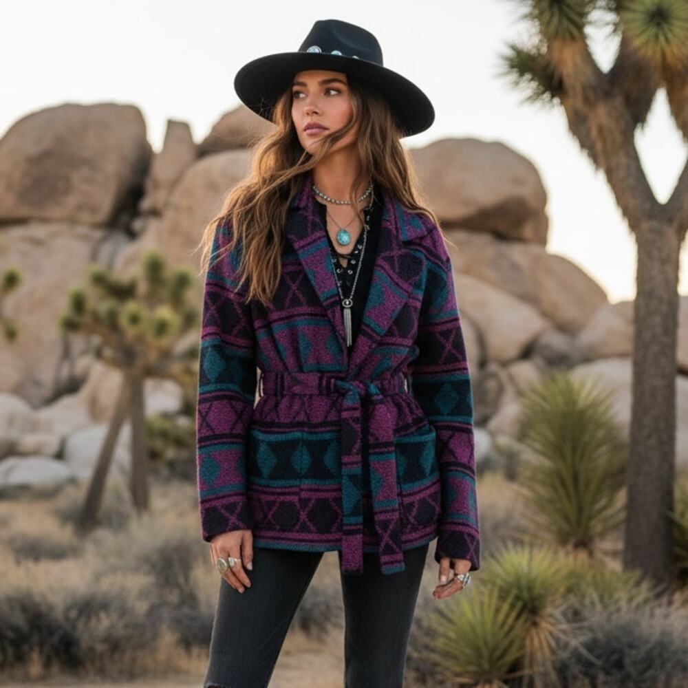 1980s Vintage Sweater Jacket